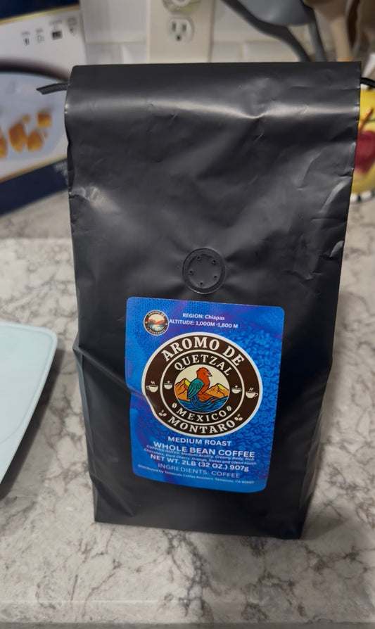 Quetzal Mexican Coffee Whole Bean