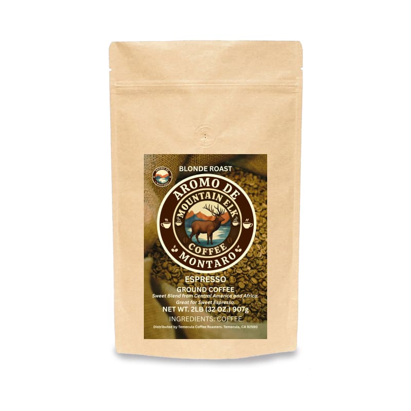 Mountain Elk Coffee Espresso Ground