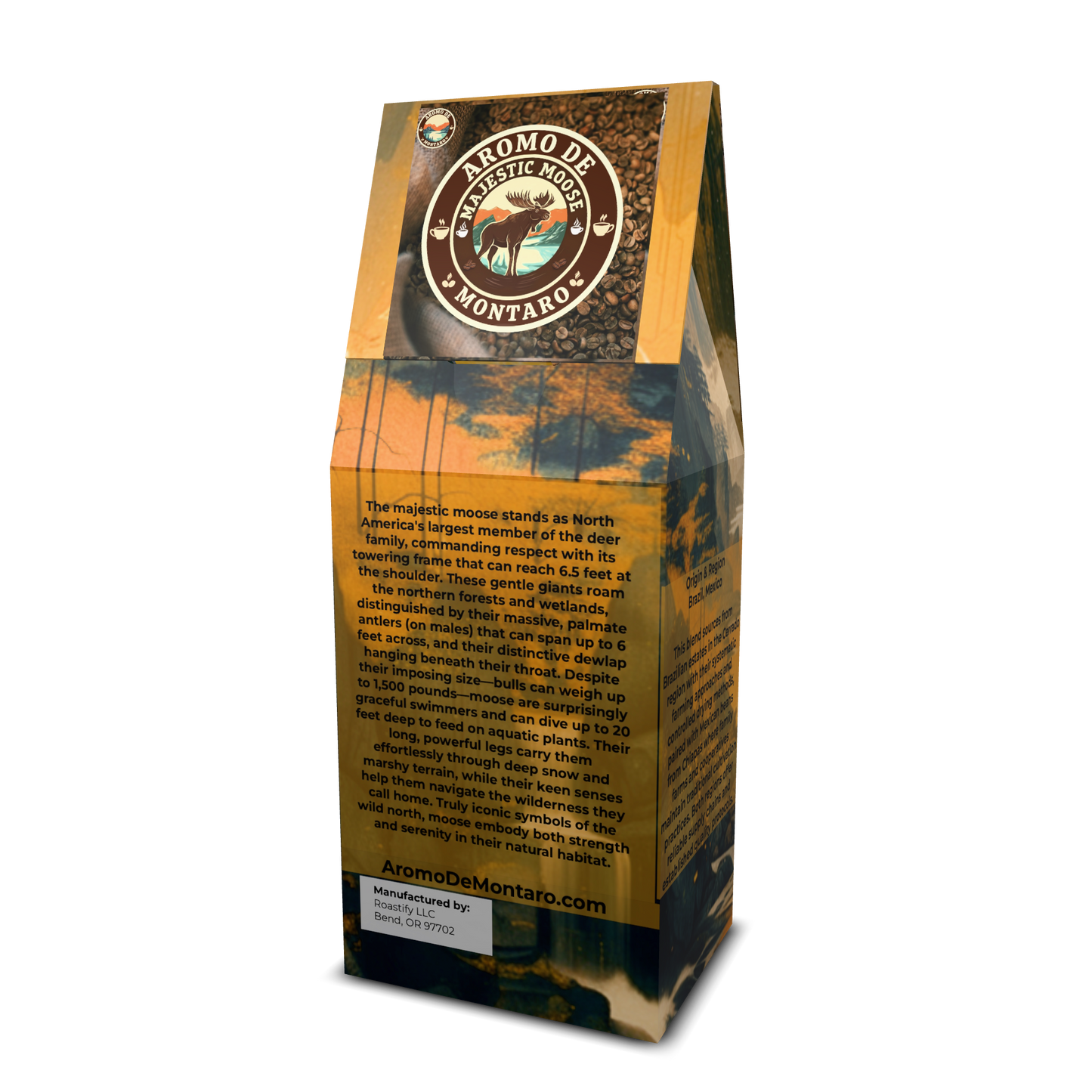 Majestic Moose Coffee, Whole Bean