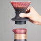 Smart V60 Brewed Coffee Set Includes Glass Drip Filter Cup
