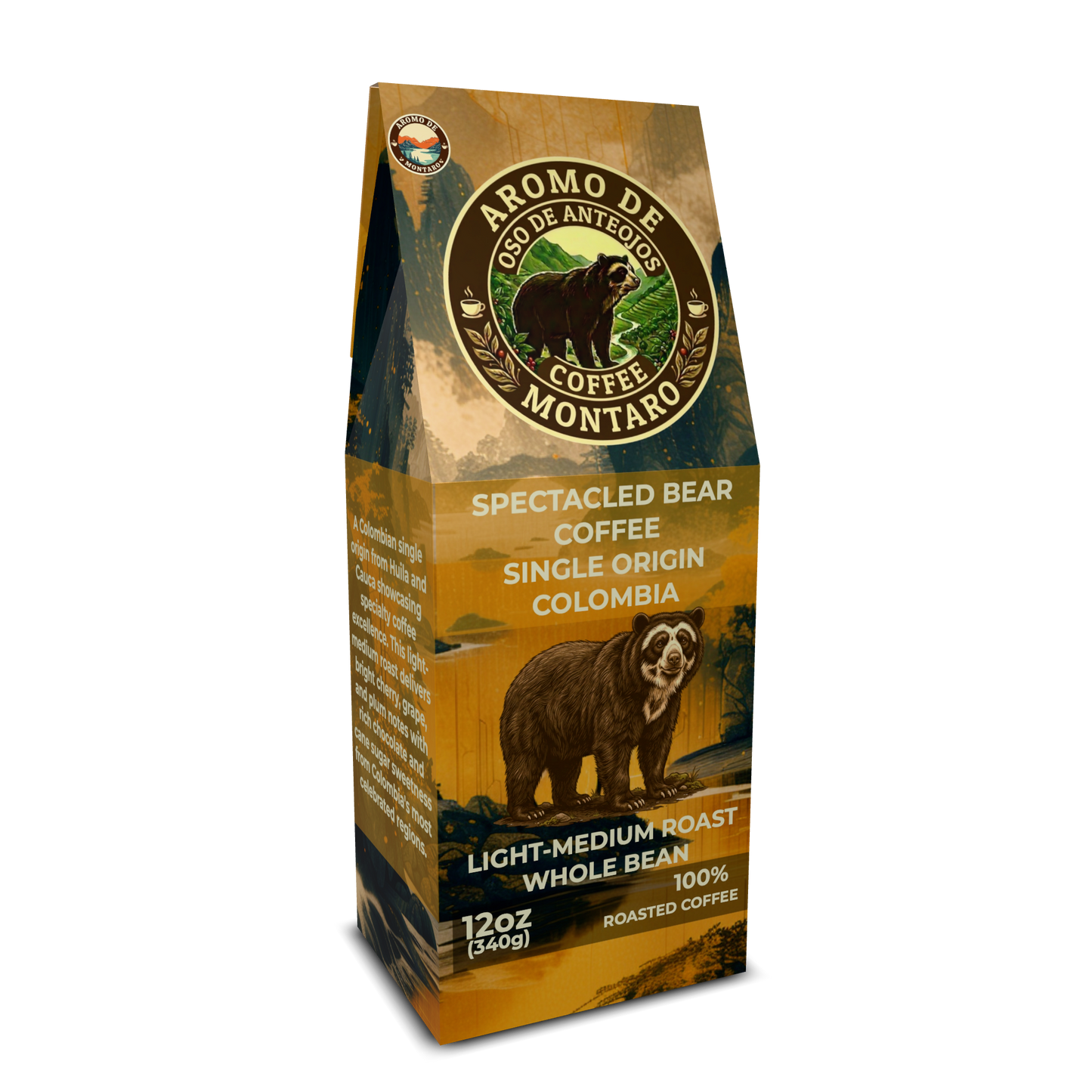 Spectacled Bear Coffee, Ground Coffee